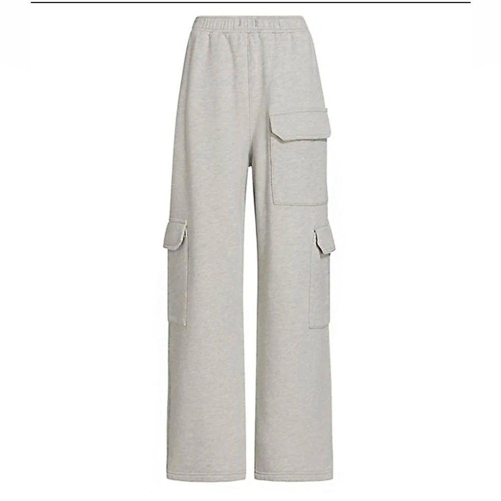 Agolde Ash Sweatshirt and Ramsey Wide Leg Sweatpant Sweat Set - Picture 2 of 13